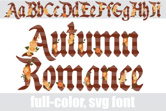 Autumn Romance: A Font for Elegant Seasonal Design