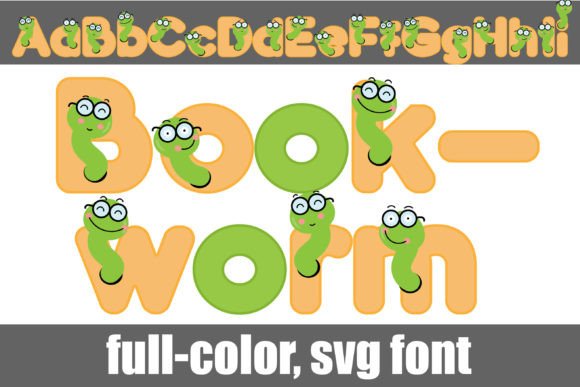 Bookworm Primary: A Vibrant Font for Creative Design