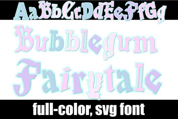 Bubblegum Fairytale: Whimsical Typography for Modern Design