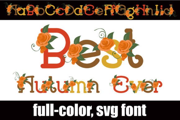 Design Your Best Autumn Ever with This SVG Font