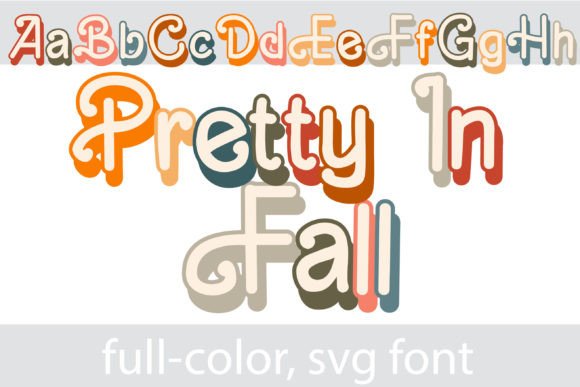 Embrace Autumn Aesthetics with the Pretty in Fall Font