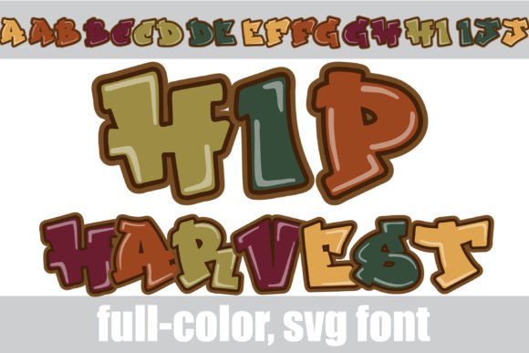 Hip Harvest: Autumn-Inspired Typography for Modern Design