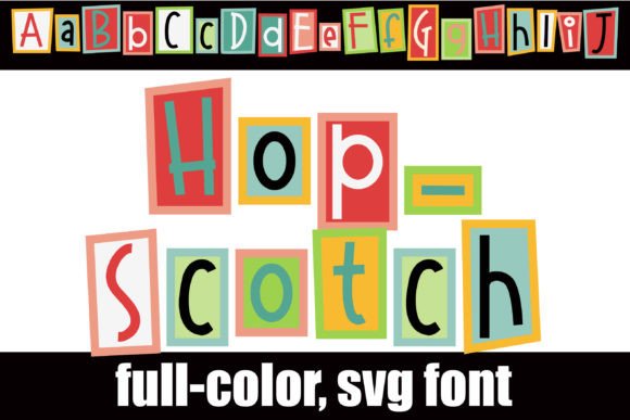 Hopscotch: A Playful Font for Vibrant Visual Design