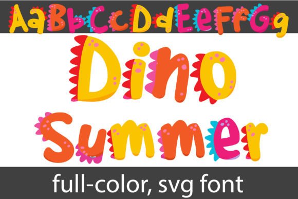 Infuse Summer Energy with the Dino Summer Font