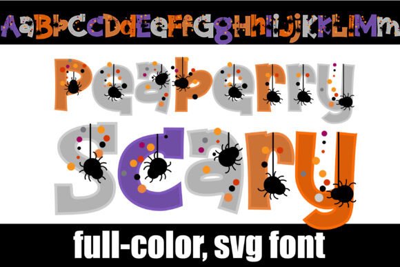 Peaberry Scary: A Whimsical Halloween Font for Creative Projects