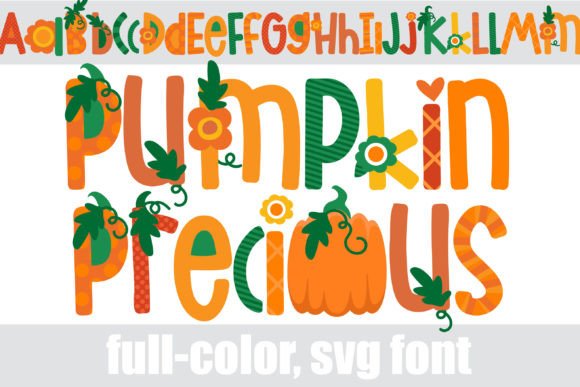Pumpkin Precious: A Whimsical Fall Font for Creative Designs