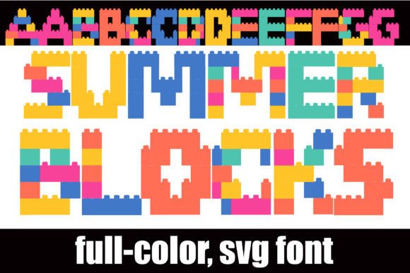 Summer Blocks: Inject Vibrant Energy into Your Visual Designs