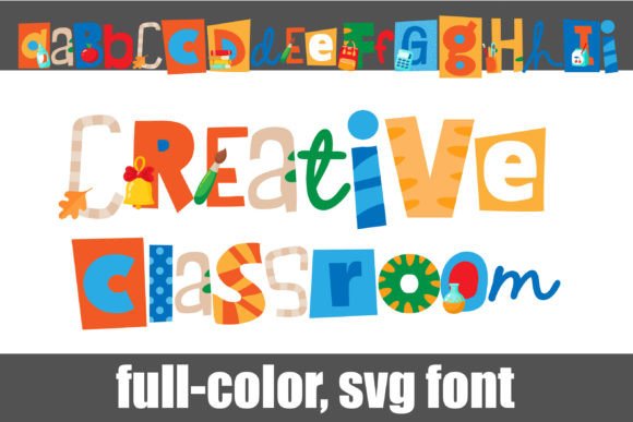 Unlock Vibrant Creativity with the Creative Classroom Font